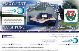 Zala Megyei Területi eMagyarország honlapja